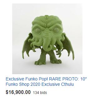Funko, pop, subasta, exclusivo